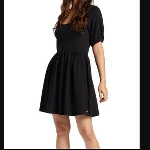 Roxy All My Dreams A-Line Short Sleeve Mini Dress Juniors